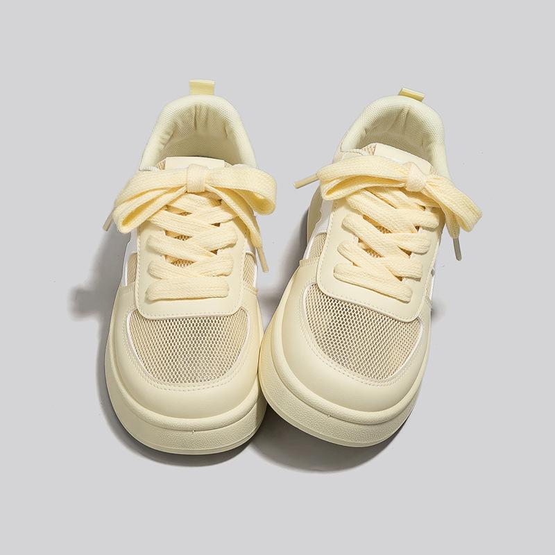 Global summer mesh breathable new niche lightweight design casual board shoes