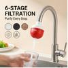 Faucet Water Purifier with 6-Layer Filtration – Easy Plug-and-Use Tap Filter