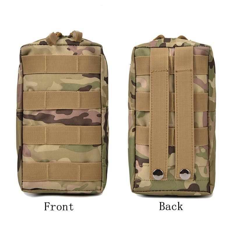 600D Oxford Outdoor Militärische Taktische Tasche EDC Molle Werkzeug Reißverschluss Hüfte Zubehör Strapazierfähiger Gürtel Camouflage Tasche Jagd Airsoft