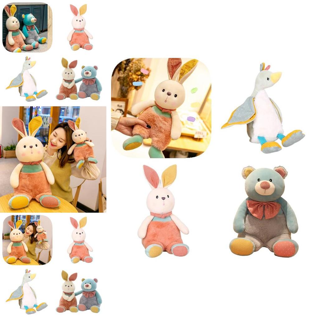 Adorable Animal Plush Toys In Rabbit Goose And Bear Styles