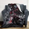 Solo Leveling Igris Print Flannel Blanket High Quality Warm Comfortable Cover for All Seasons Perfect for Gifts Home Decor