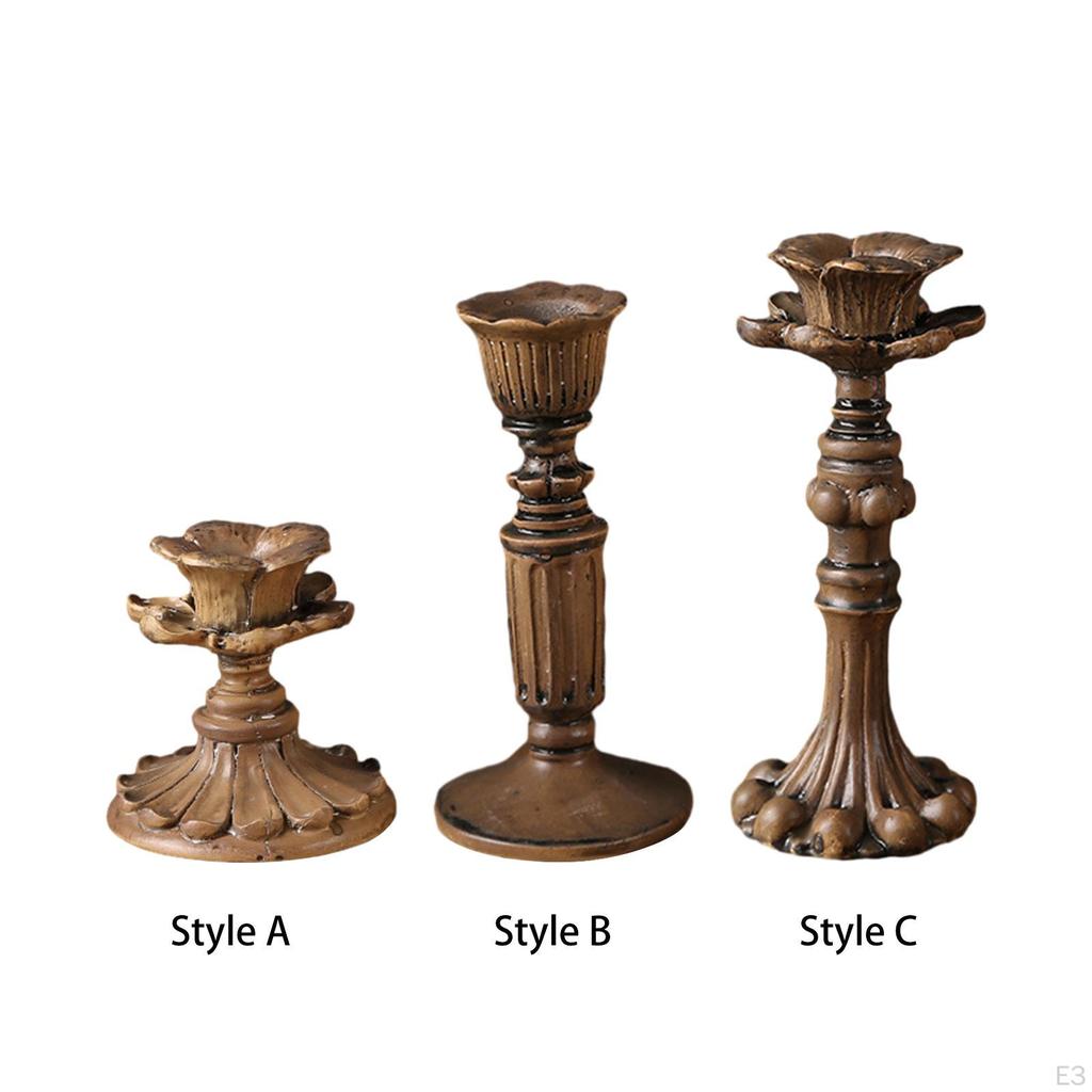 Candle Stand for Elegant Gatherings - Vintage-inspired Table Centerpiece