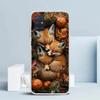 Animal Fox Soft Cover for Samsung Galaxy A12 A22 A32 A52 A72 A02S Phone Case Note 20 Ultra 10 S10 Plus A51 A71 A50S A20S A10S Ga