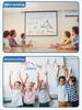 4color Whiteboard Marker With Eraser,2.0mm Nib,Erasable,High-Capacity,Safety,Non-Toxic,Office Meeting Teaching