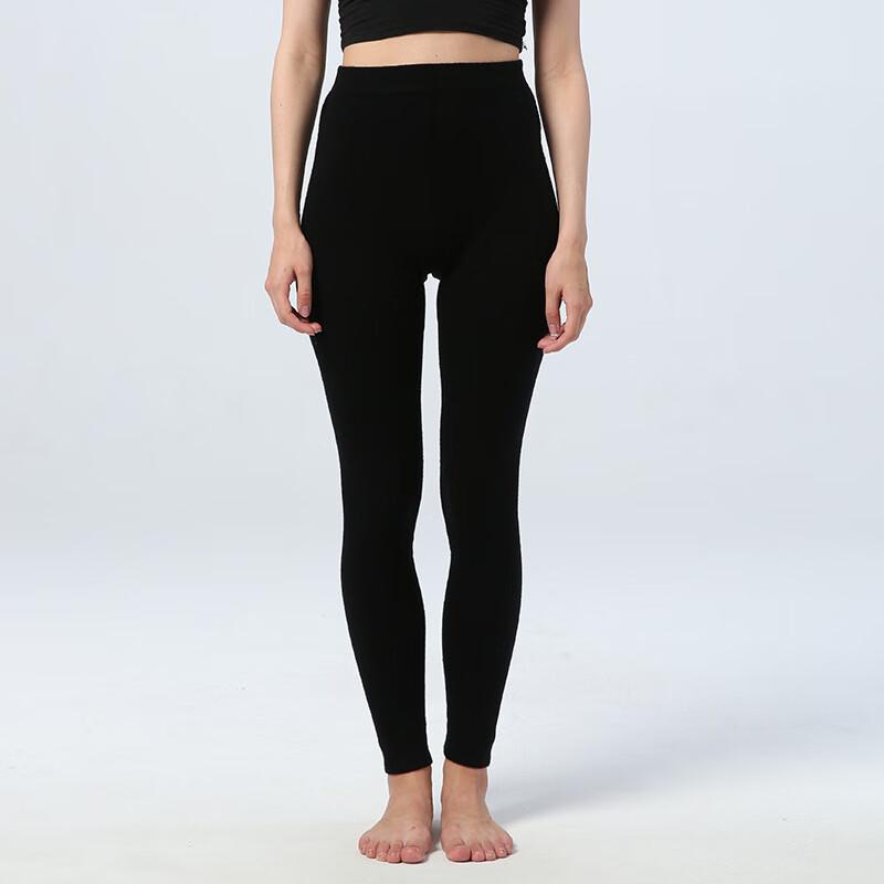 Women's Thin 100% Wool Knit Thermal Leggings