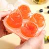 1PC Food Rose Large Ice Cube Mold, Ice Making Artifact, Whiskey Household Silicone Freezer
