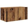 Wall Mounted TV Cabinet Set 5 pcs Reclaimed Wood Effect Particleboard