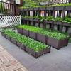 Extra Large Yellow-Edged Rooftop & Balcony Vegetable Planter Box