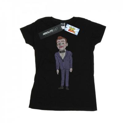 Camiseta feminina/feminina Toy Story 4 Benson Dummy Pose de algodão