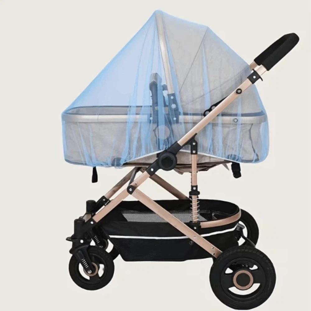 Dense Mesh Pram Mosquito Net Full Coverage Baby Stroller Mesh Cover Infants Protection