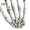 Battery Operated Party Ornaments Halloween Skeleton Hand Hanging Lights, Purple LED Light Up Claw Glowing Ghostly Lamps Lantern, Spooky Atmosphere
