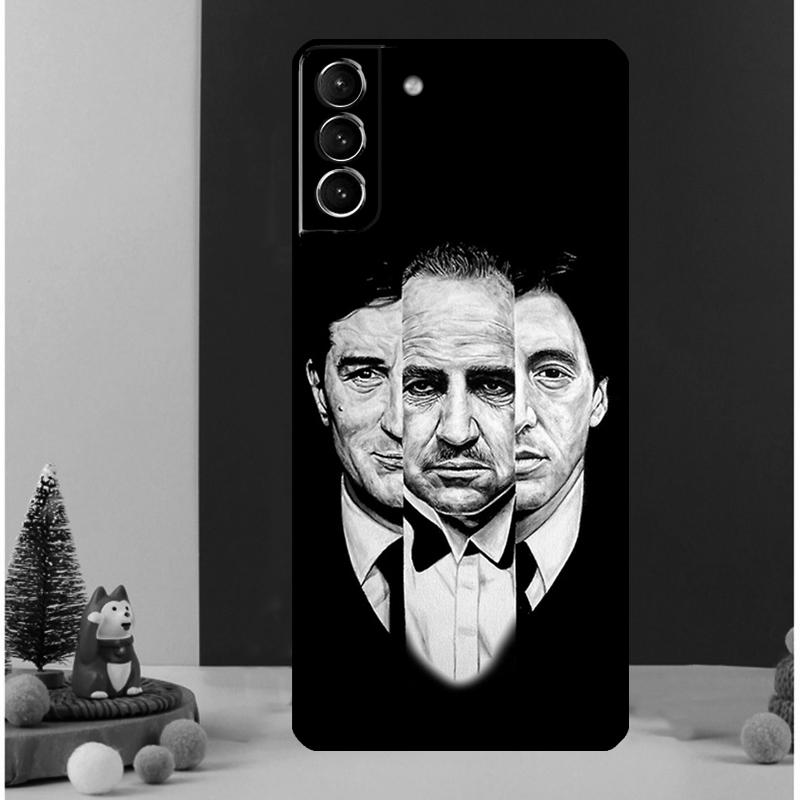 The Godfather Don Corleone Case For Samsung Galaxy S23 Ultra S24 S22 Note 20 Ultra 10 Plus S8 S9 S10 S20 S21 FE Cover