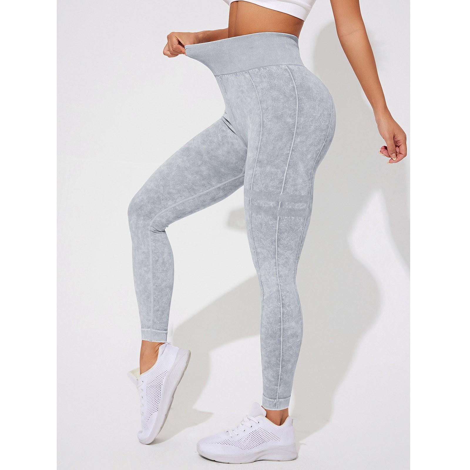 

Жіночі повсякденні безшовні штани для фітнесу з підйомом стегон, щільною посадкою та високою талією, штани для йоги Seach Hip L