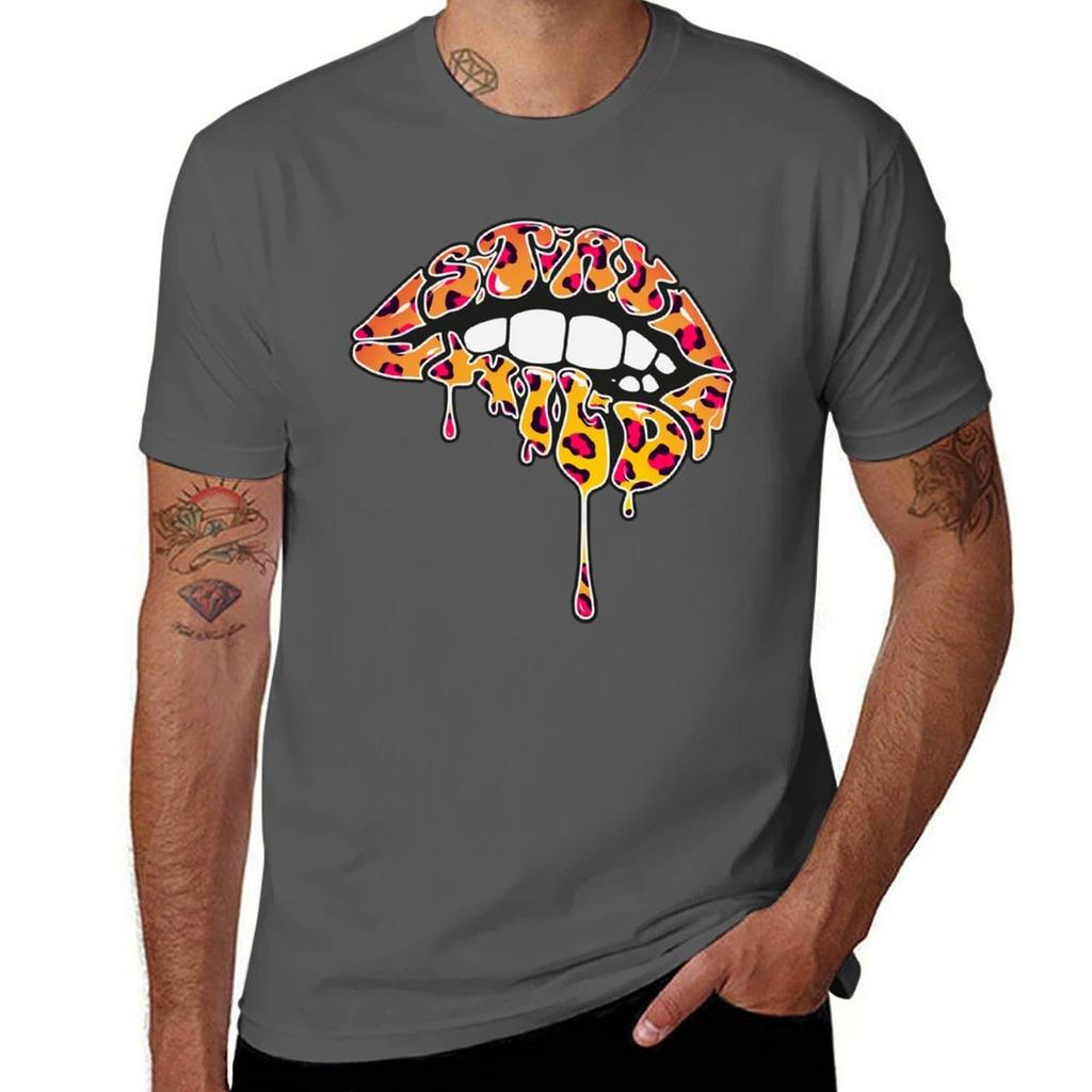 Stay Wild Lips Merch Collection 14 Tshirt Odor Resistant Short Sleeve Top