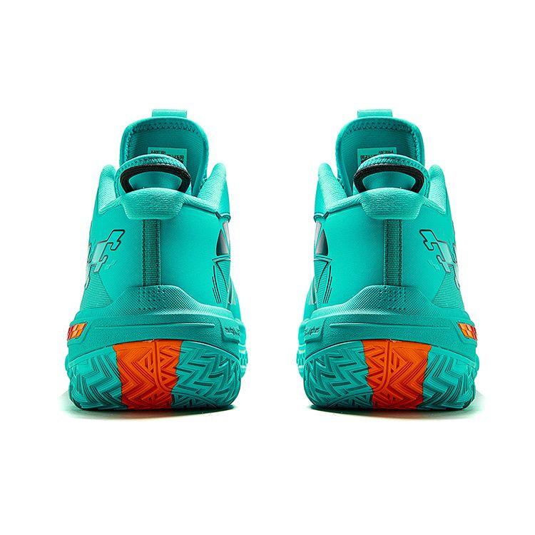 Li Ning Jiao Ao Green Demon Outdoor Basketball Shoes Wear Resistant Practical Anti Slip Rebound Mid Top Men Basketball Shoes ABFT035-6