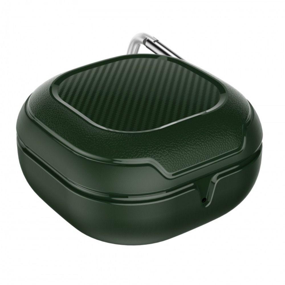 Carbon Fiber Pattern Earphone Case for Samsung Galaxy Buds live/Pro/Buds 2/Buds 2 Pro Home/Travel