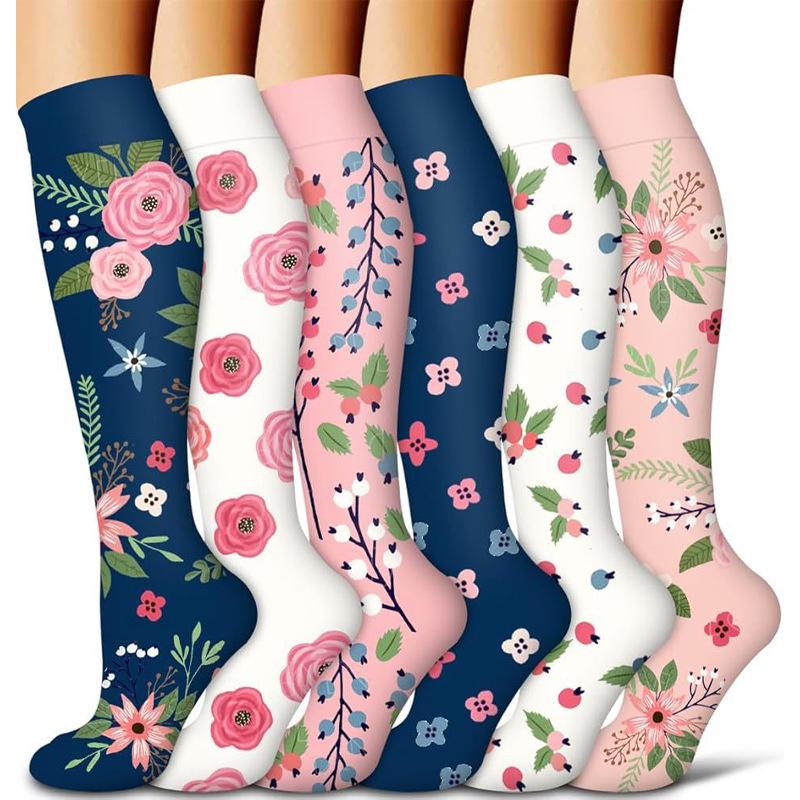 Unisex Long Compression Socks for Cycling, Running, and Marathon