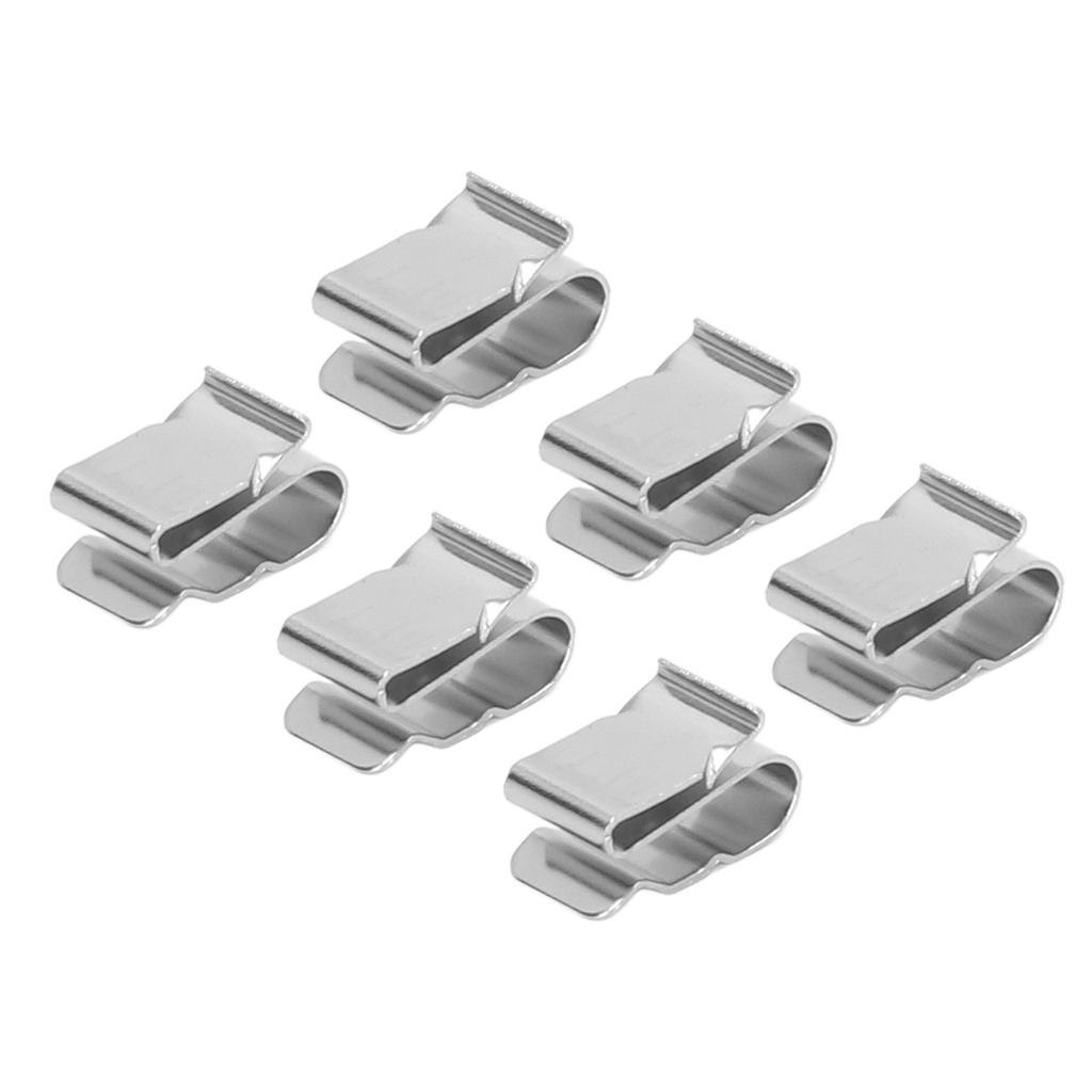 50 Pcs Solar Panel Cable Clips Stainless Steel Photovoltaic Wire Clip for Home Kayaks Fishing Boats Trailers