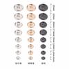 10 stuks Metalen Knopen met 4 Gaten Voor Kleding Pak Overhemden Jassen DIY Naaiben Accessoires 11,5 mm 15 mm 20 mm 25 mm Knopen Decoratief