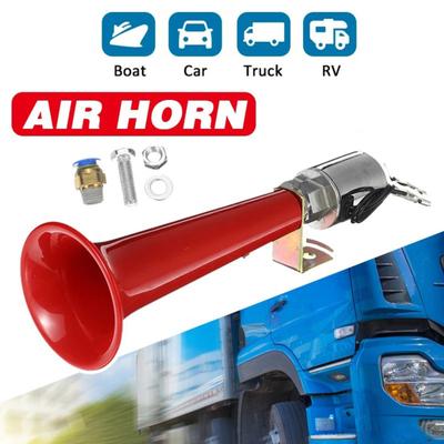 Air Horn 180DB Single Speaker 12/24V Super Loud Car Single Trumpet for Car