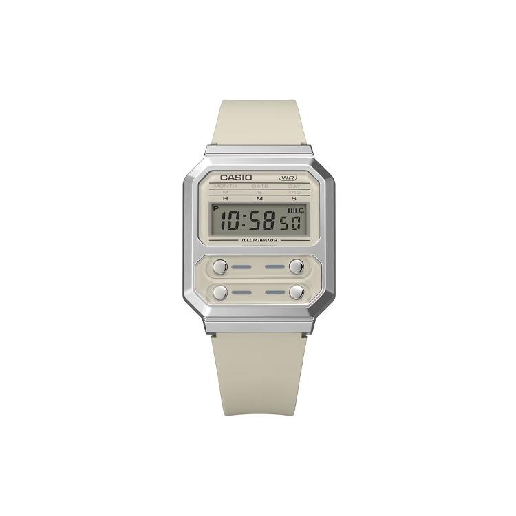 Casio Men VINTAGE Series Gray Watch A100WEF-8A A100WEF-8A