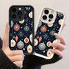 JT250 Folk Art Christmas Design for iPhone 17 16 15 14 13 Pro Max Samsung S26 S25 Ultra A17 A16 A07 A56 A36 A15 Xiaomi 15T Redmi 15c Note 14 Soft Case
