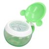 Baby Snack Container Animal Shape No Spill Impact Resistance Safe Tritan Toddler Snack Cup for Outdoor Travel Frog