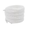Kurokin Süße Girly Doppellagige 1,5 cm Plüsch-Schnürsenkel für Freizeit- & Skateschuhe