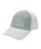 Beullaegsaenjeu Lettering Embroidery Color Block Ball Cap (4 Colors)