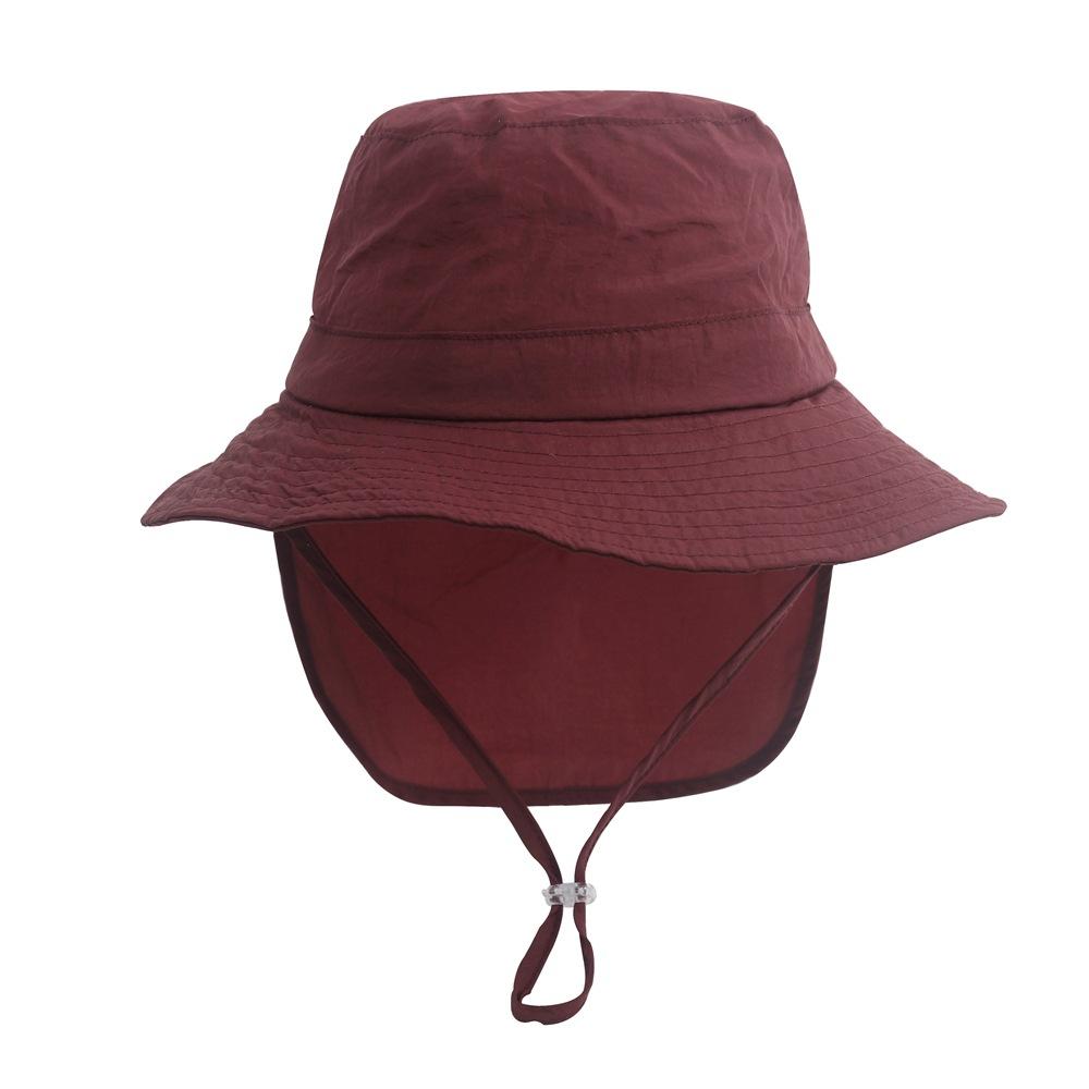Kids Bucket Hats for Boys Girls UV Sun Protection Beach Caps with Neck Flap Play Hat 12 Colors Available Sizes 2-5 Years Old