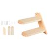 Katze Klettern Regal Wand Montiert Reversible Vier Treppen Katze Seil Treppen Katze Wand Haustier Möbel E W4G9