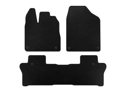 EVA Mats (2 Rows, Black) for Honda Pilot 2015-2022