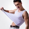 Pánské bezešvé tričko ze síťoviny z ledového hedvábí: Letní fitness mikina