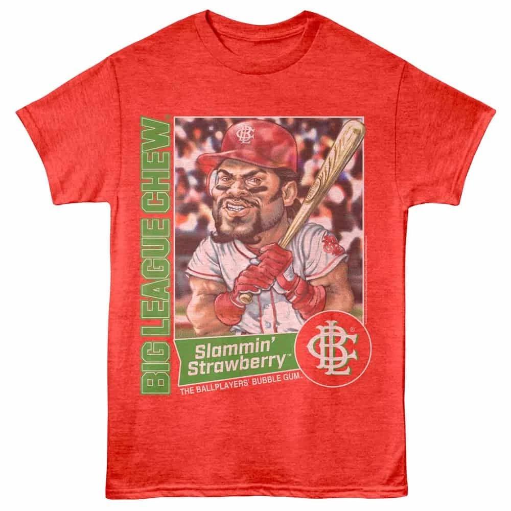 Big League Chew Red Strawberry Men s T Shirt 2XL