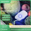 Free Hand-washing Fruit  Machine Convenient High Frequency Vibration Usb Kitchen Food Cleaner Machine Fruit And Vegetable Washer