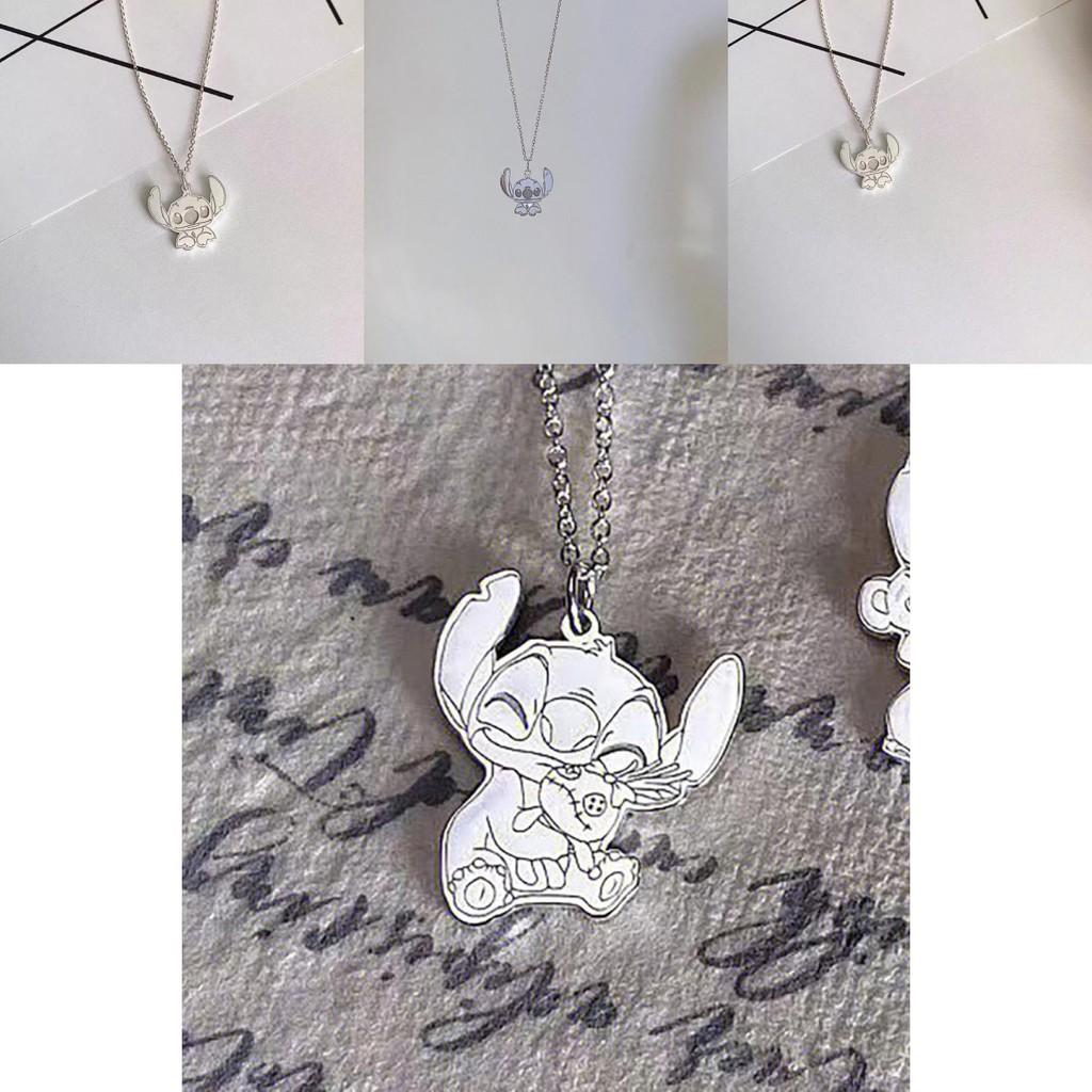 Cute Anime Stitch Pendant Necklace Trendy Fashionable Gift For Girls In 2024