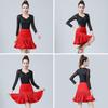 Třásňová společenská taneční sukně Krátká samba taneční sukně Módní kostým pro vystoupení pro ženy