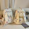 Schoolbag large capacity schoolbag female junior high school student college student high value cute star versatile backpack travel leisure backpack