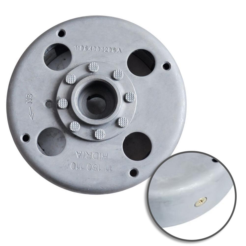 Steele Chainsaw Part Replacement Flywheel Magnet Power Tool Part Gray High-Performance Material Reliable Ignition