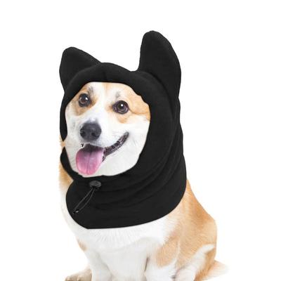 Quiet Dog Ear Muffs Noise Protection Pet Ears Covers Knitted Hat Anxiety Relief Winter Warm Earmuffs For Medium Large Dogs New