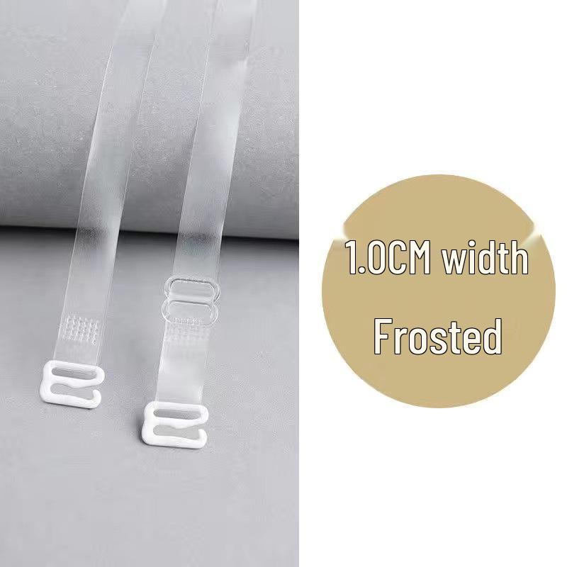 

Прозрачные Нескользящие Бесшовные Невидимые Бретели для Бюстгальтера - Тонкие Поддерживающие Аксессуары 1 Pair