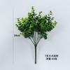 Top Quality Plastic Artificial Plants Green Eucalyptus Leaves Stems For Wedding Home Decoration Flower Office Kitchen Garden