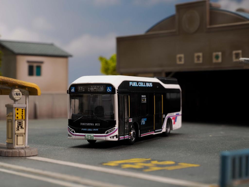 TOMYTEC Bus Collection Driving System Toyota SORA Power Set Tokushima Bus Specification Diorama Supplies 321835