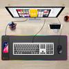 KB460 Ultra-Thin RGB Backlit Silent Wired Keyboard for Gaming & Office Use