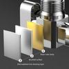 Brass Stop Valves for Kitchen Bathroom Use 1/2Inch Inlet and Outlet 1/4 Turn With Adapter for Hot and Cold Water Use