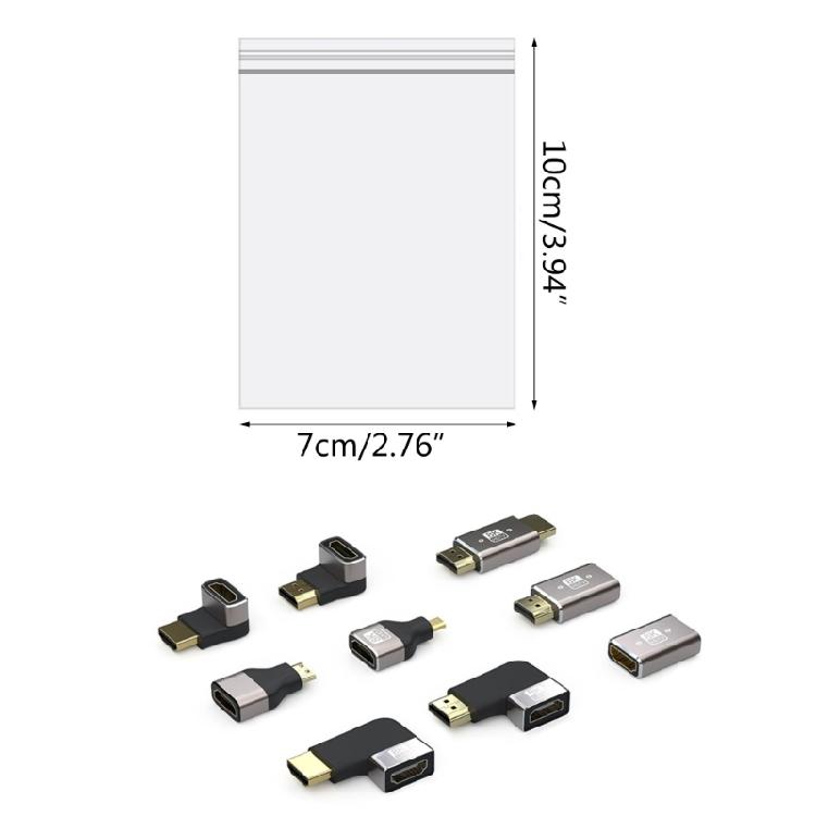 HDMIcompatible 2.1 8Ks Extension Connectors Adapter 48Gbps Male to Female Converters