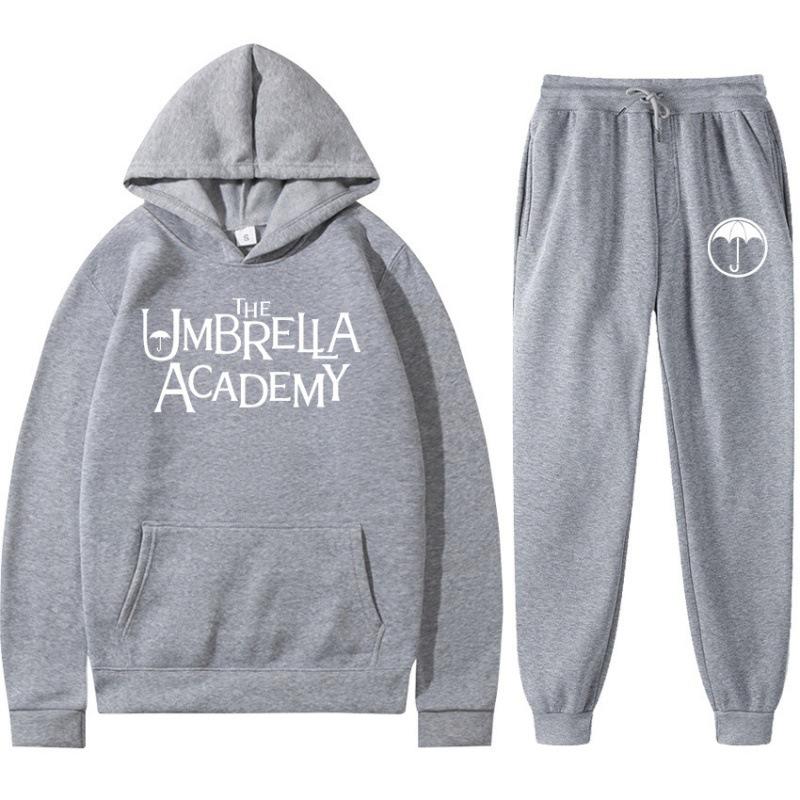 The Umbrella Academy Hooded Sweatshirt Casual Sports Pants Set