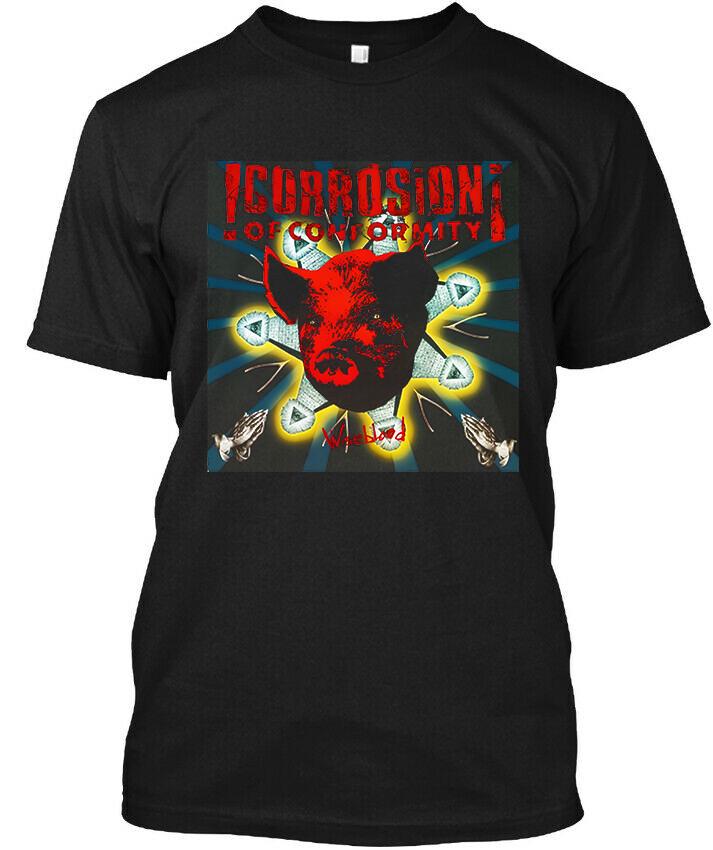 NEW! Popular Corrosion of Conformity Wiseblood American Logo T-Shirt Size S-4XL Unisex T-Shirt L