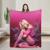 M-Madonnas Confessions II Album Flannel Blanket Spring  Warm Soft Throw Blanket for Kids Adult Bedroom Funny Bedspread Bed Cover