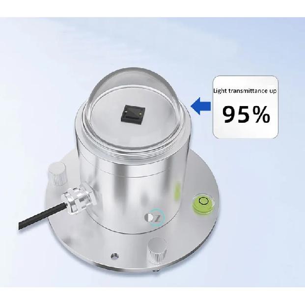 10V~30V Power mini solar radiation sensor measurement solar radiation meter RS485 4-20mA 0-5V Weather Station Solar Pyranometer